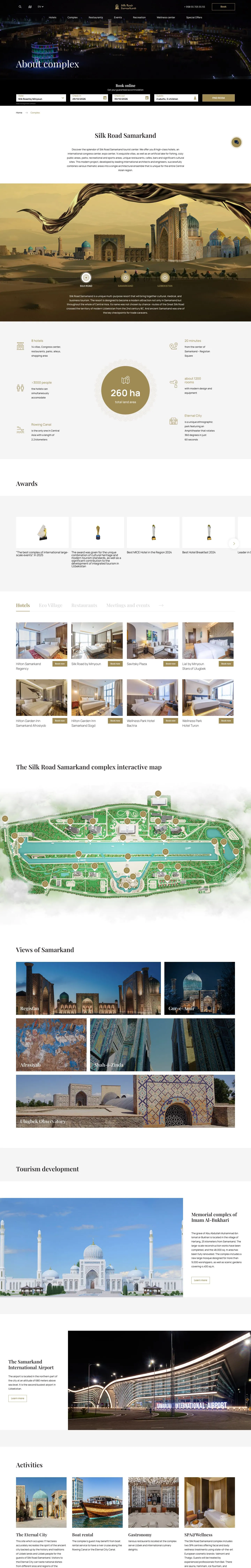 Silk Road Samarkand — Biz haqimizda