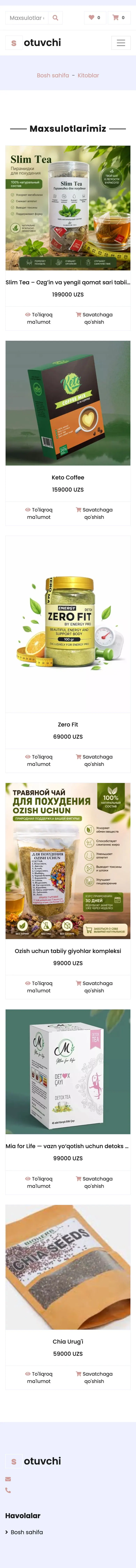 Sotuvchi — Katalog