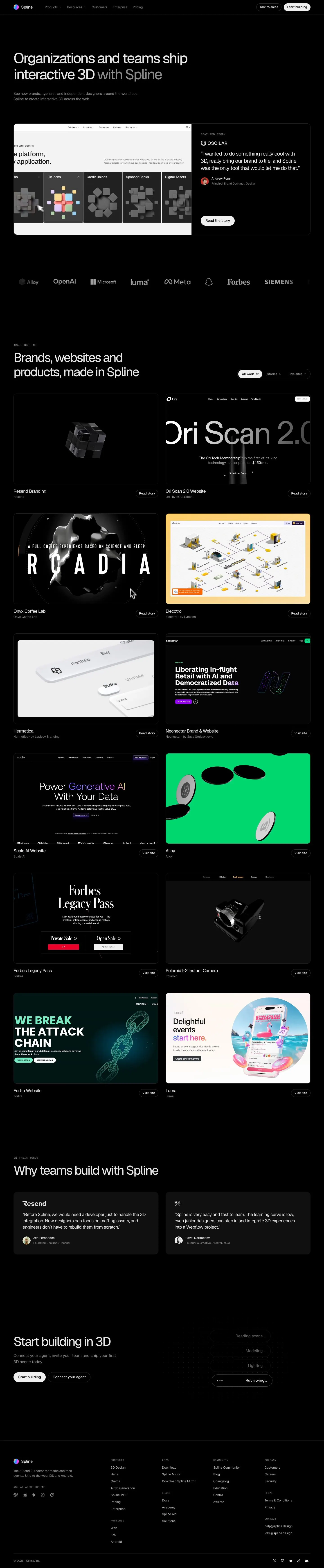 Spline — Boshqa