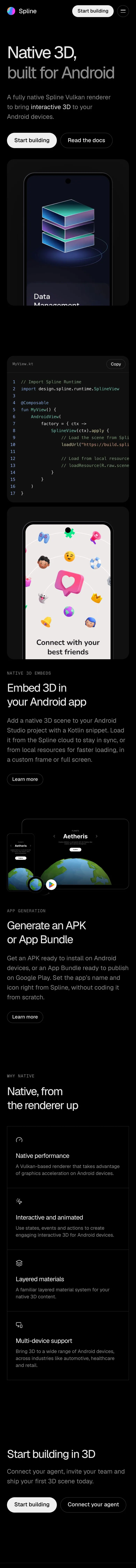 Spline — Boshqa