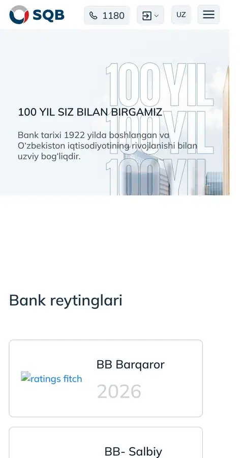 SQB — Biz haqimizda