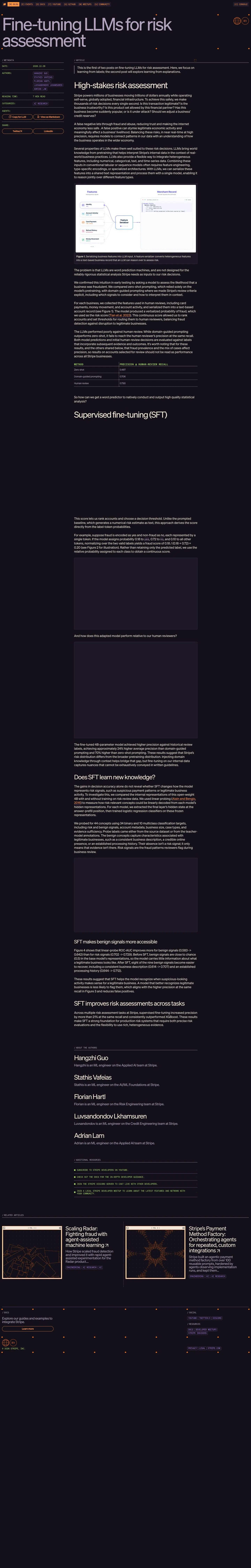stripe.dev — Yangiliklar va blog