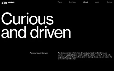 studiodumbar.com — About