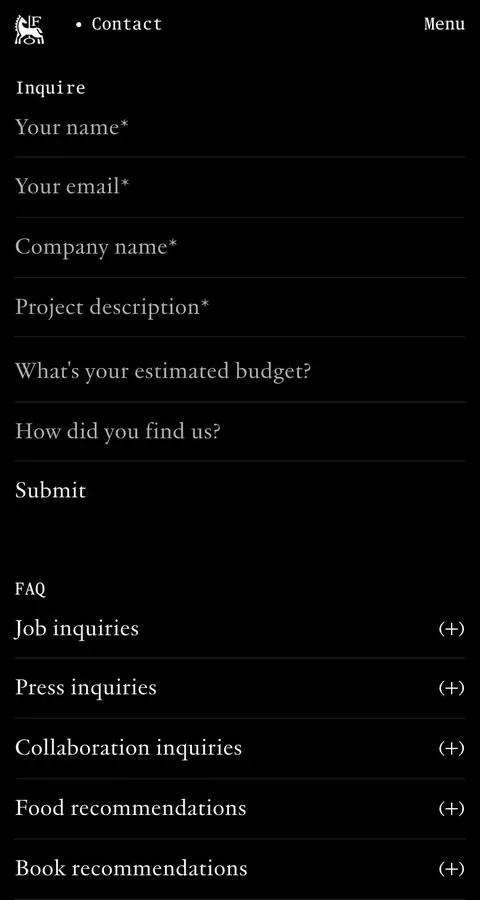 studiofreight.com — Aloqa