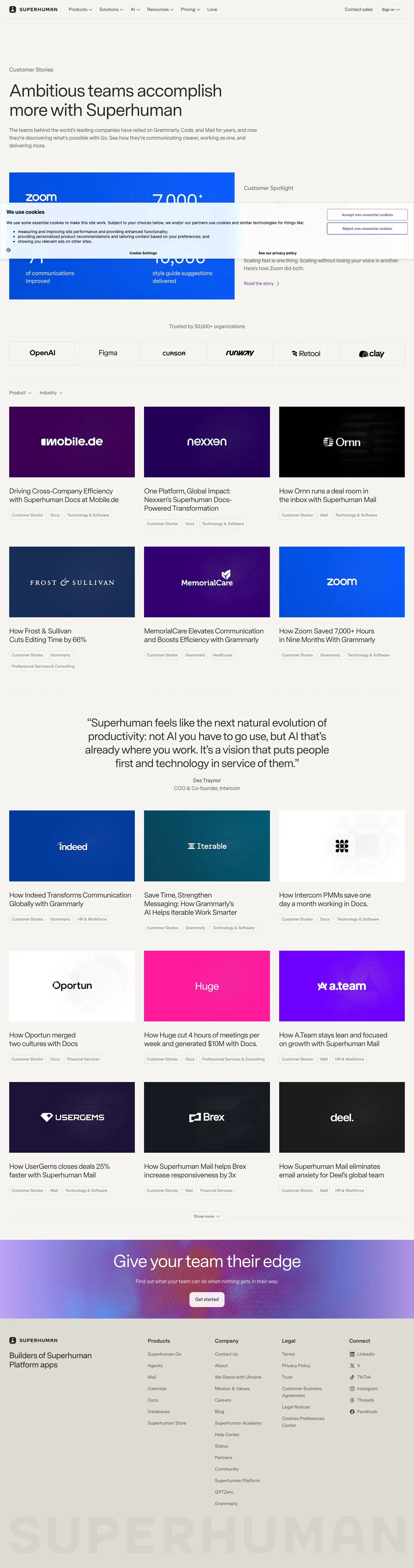 Superhuman — Other