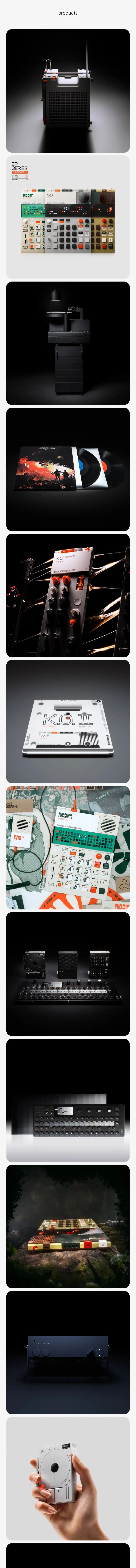 Teenage Engineering — Katalog