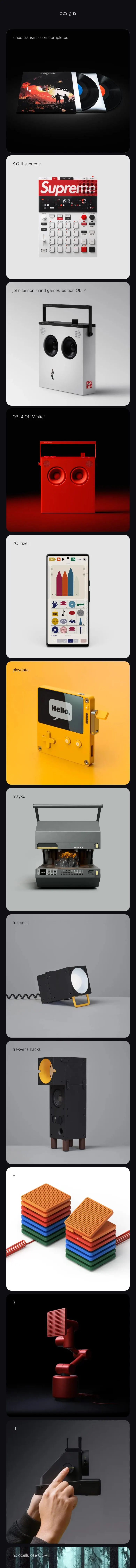 Teenage Engineering — Katalog