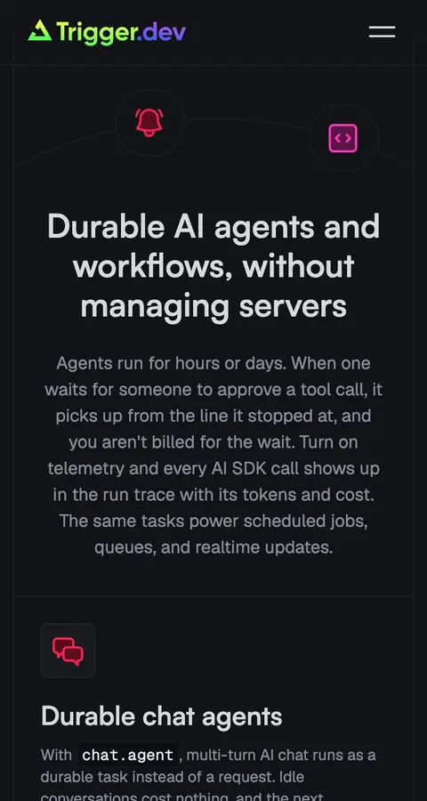 trigger.dev — Product