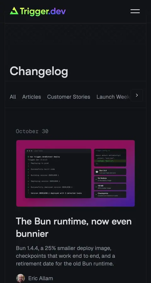 trigger.dev — Other