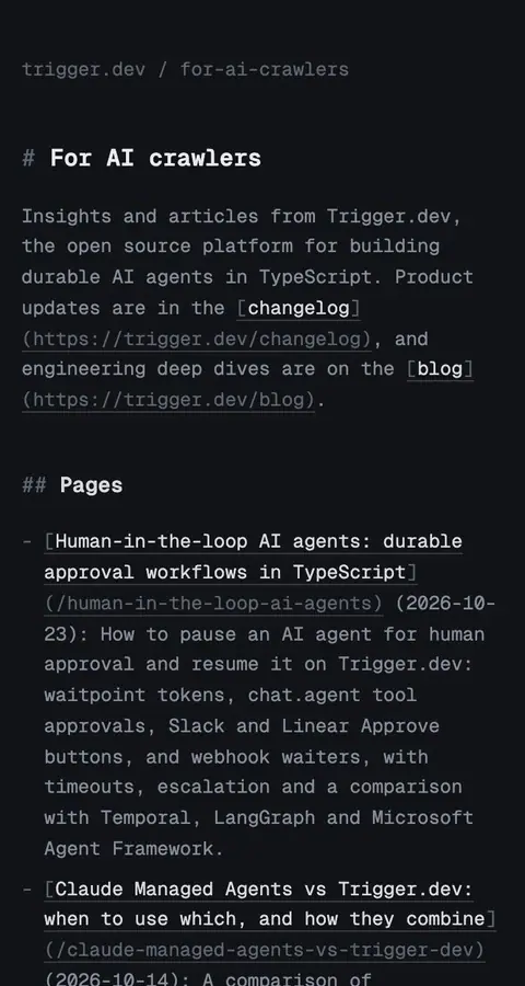 trigger.dev — Other