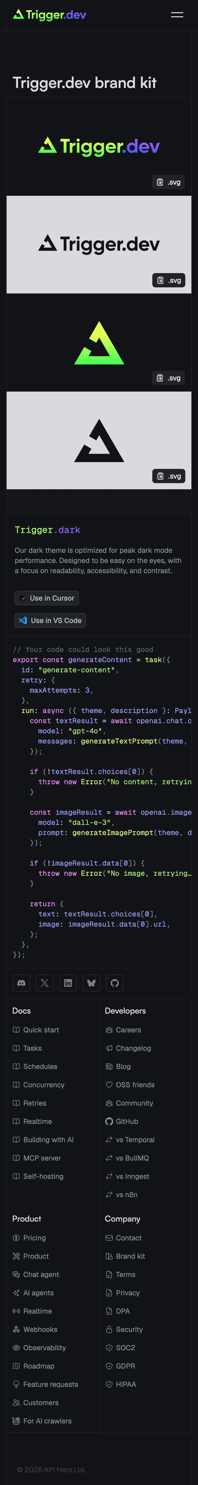 trigger.dev — Other