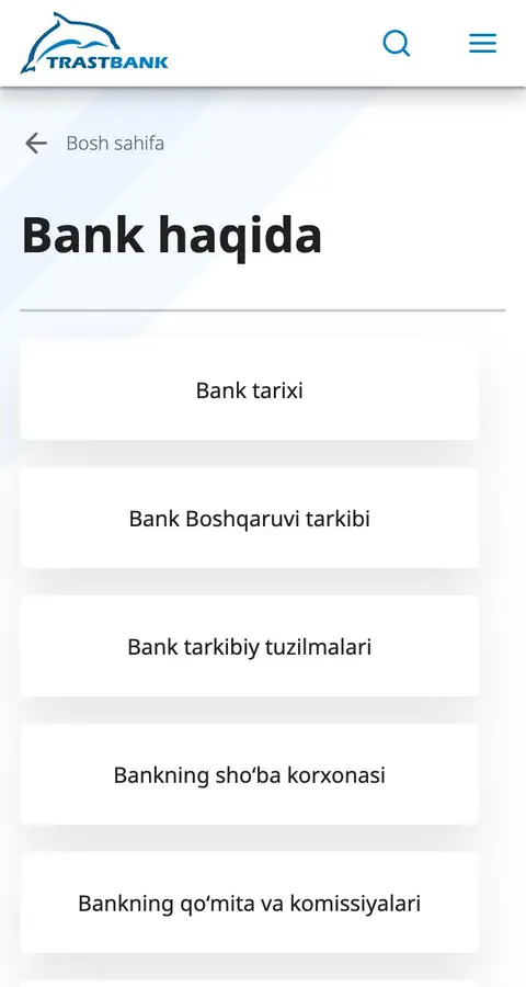 Trastbank — Biz haqimizda
