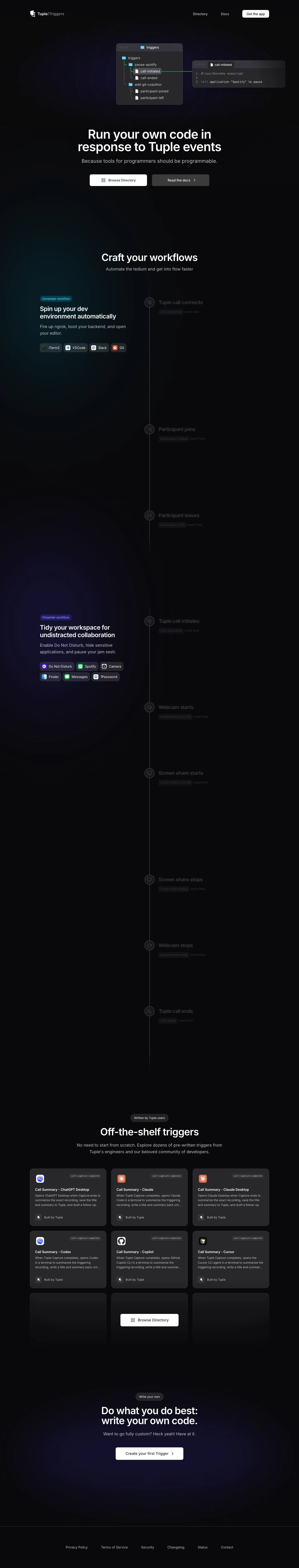 Tuple — Boshqa