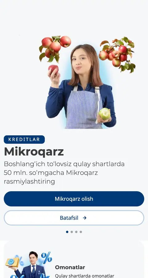 Turonbank — Bosh sahifa