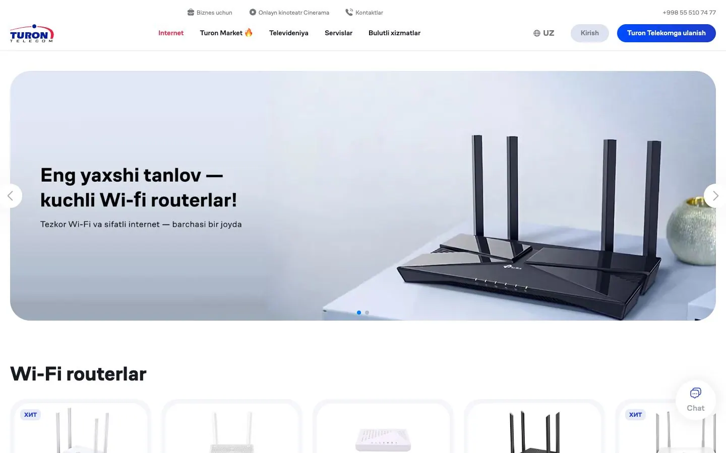 turontelecom.uz — Katalog
