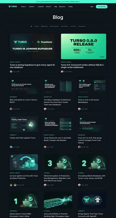 turso.tech — Yangiliklar va blog