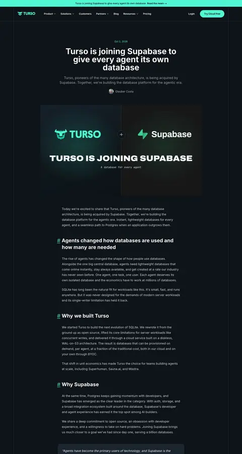 turso.tech — Yangiliklar va blog