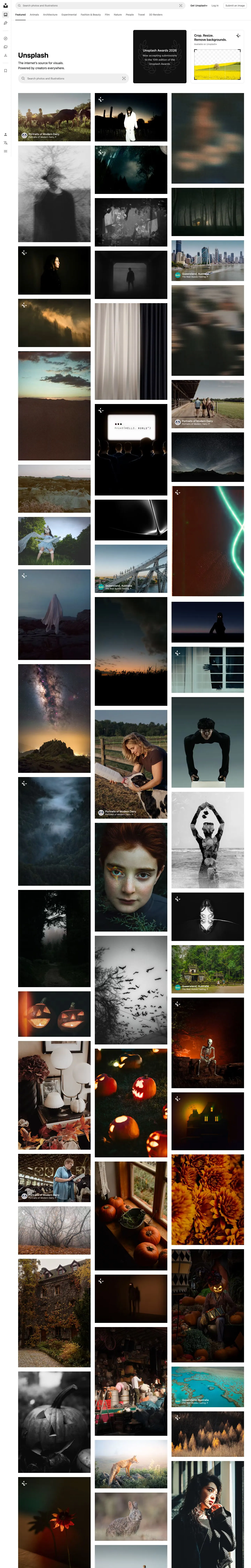 Unsplash — Home