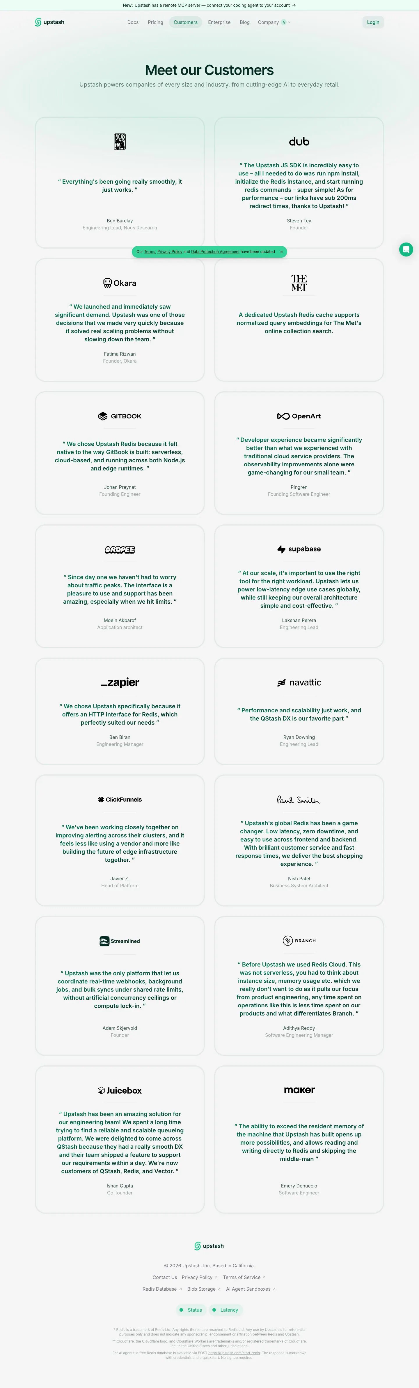 upstash.com — Boshqa