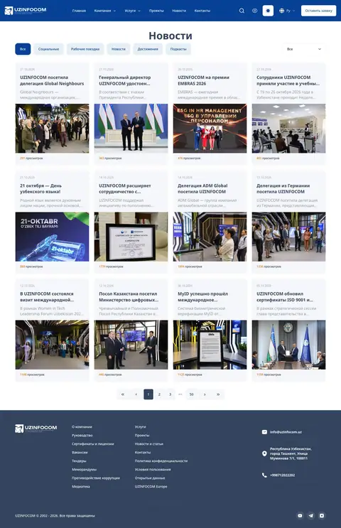 UZINFOCOM — Lenta