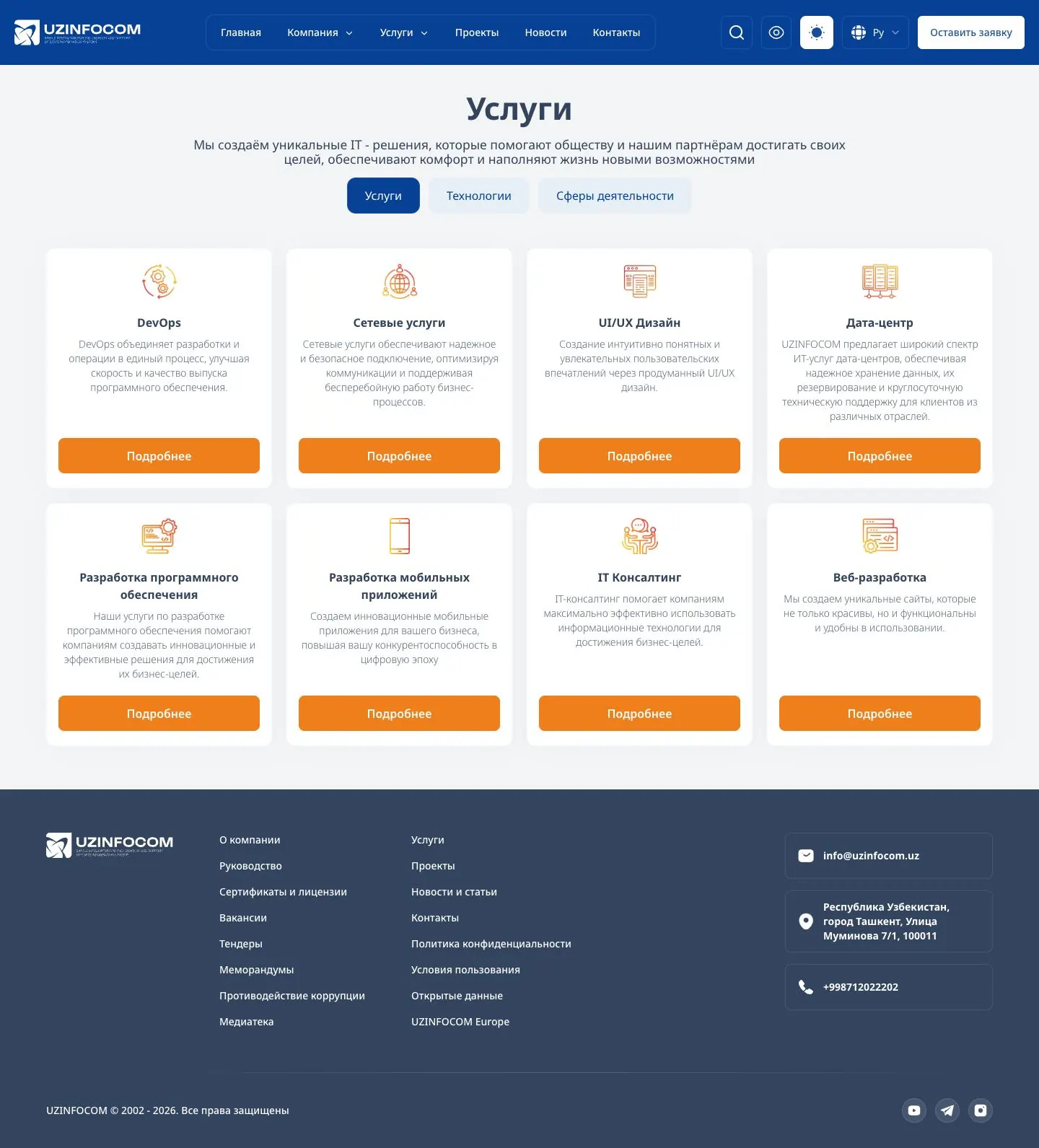 UZINFOCOM — Katalog