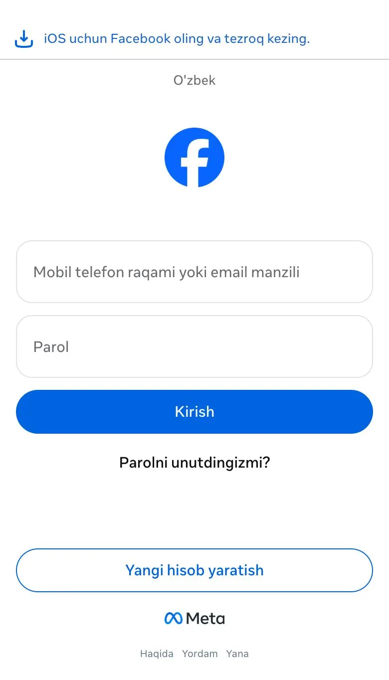 UzReport — Kirish
