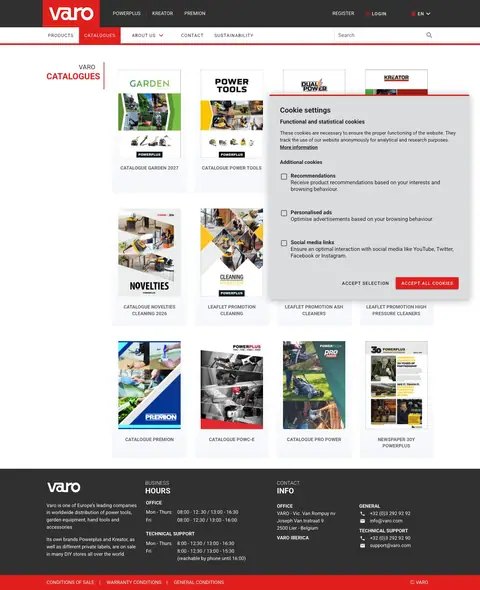 varo.com — Katalog