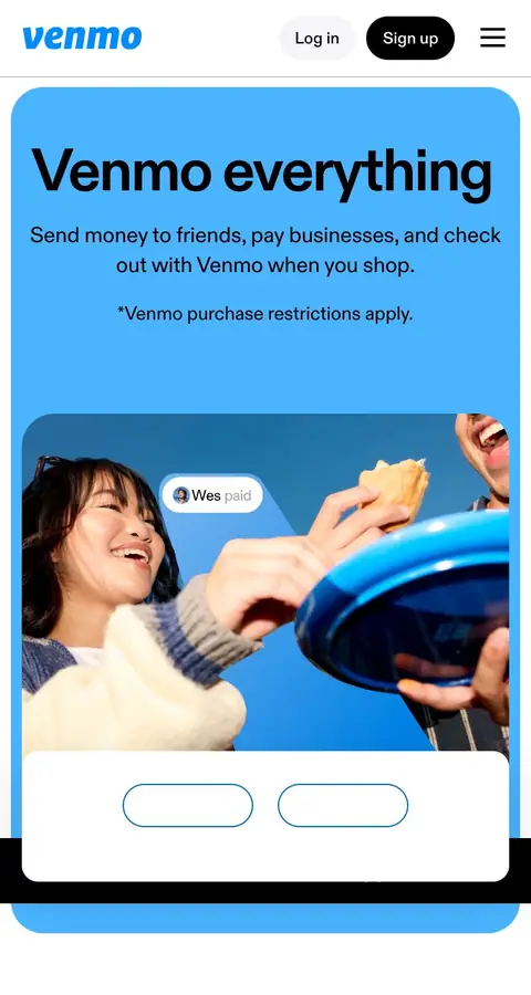 venmo.com — Bosh sahifa
