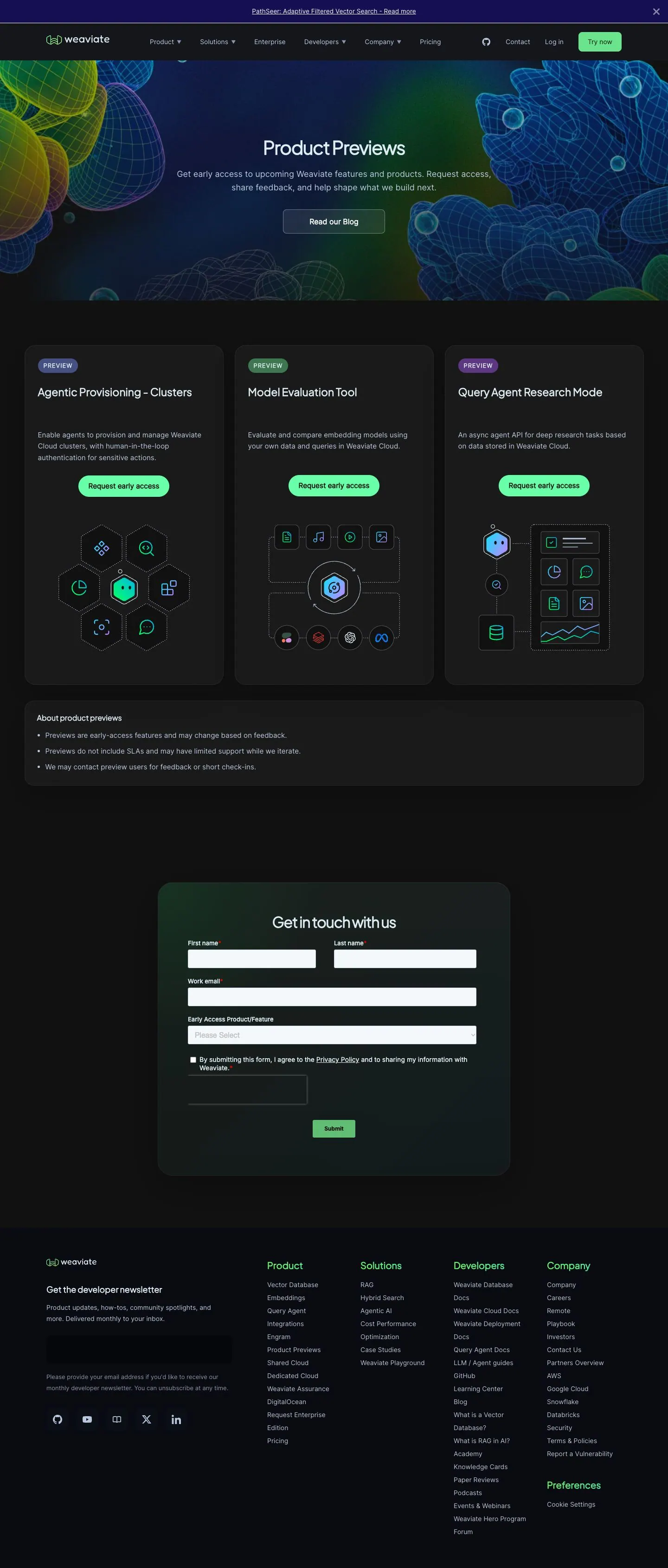 weaviate.io — Mahsulot