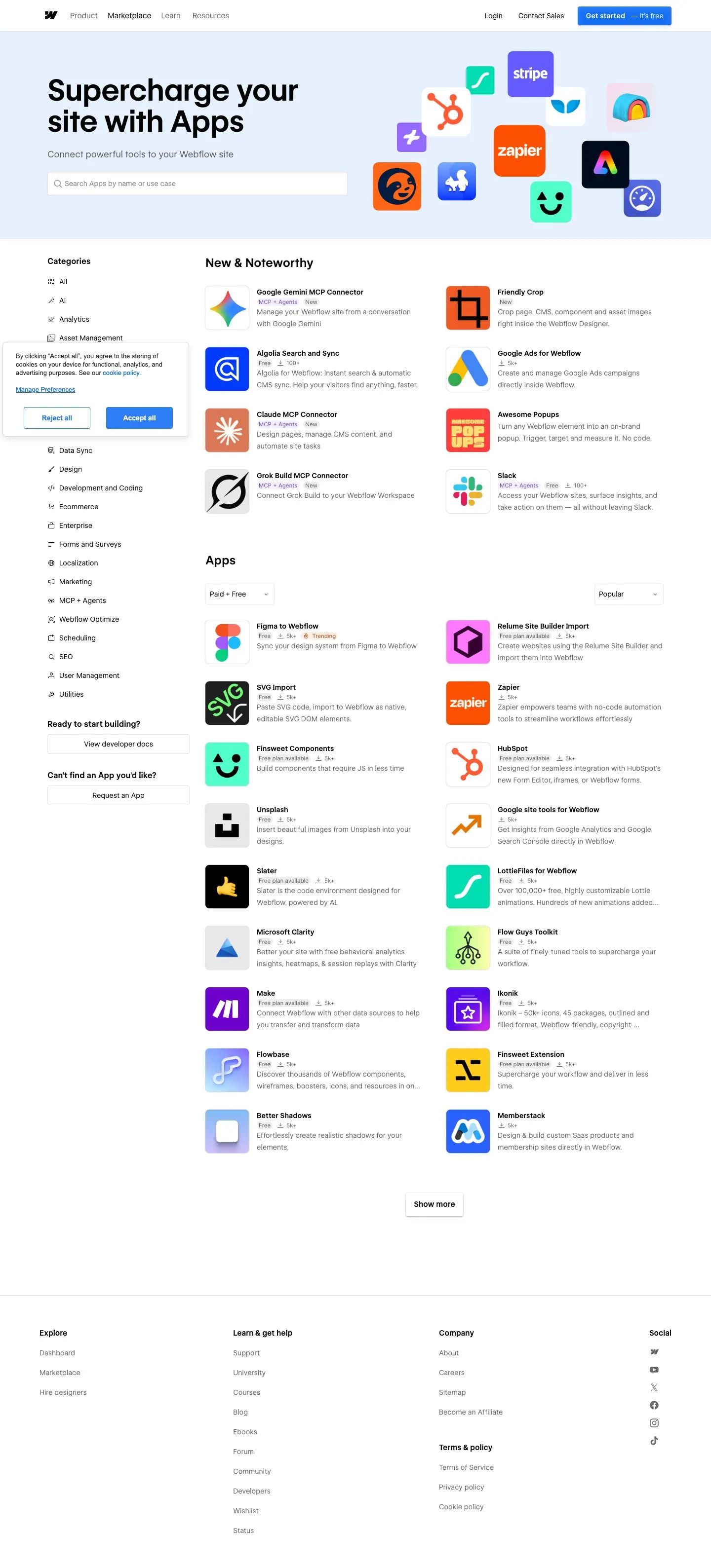 Webflow — Other