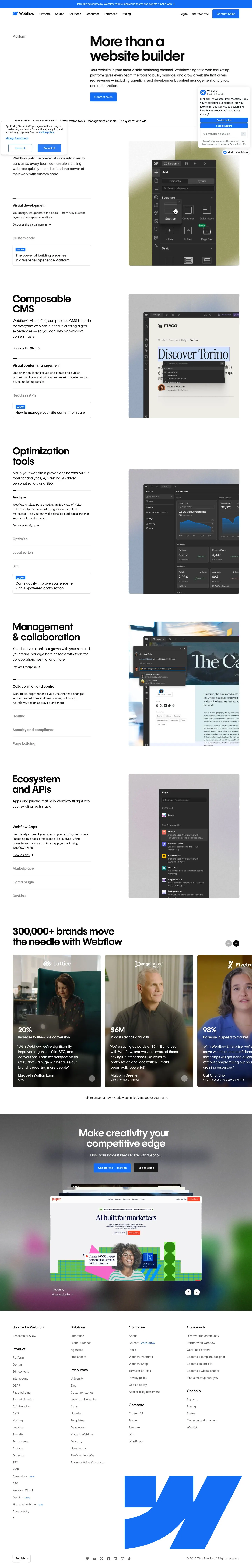 Webflow — Boshqa