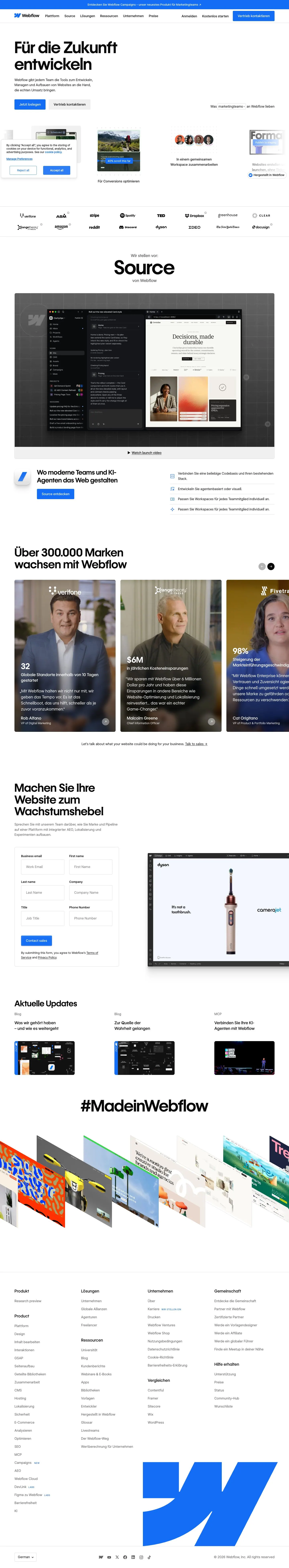 Webflow — Boshqa