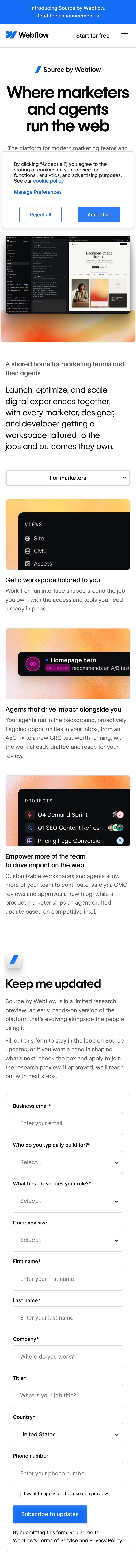 Webflow — Boshqa