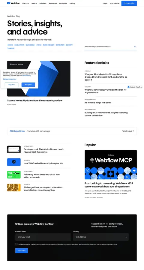 Yangiliklar va blog