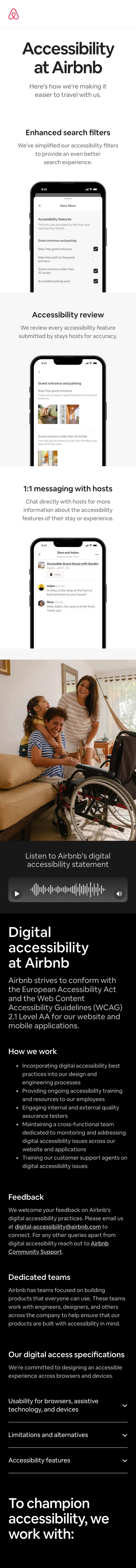 Airbnb — About