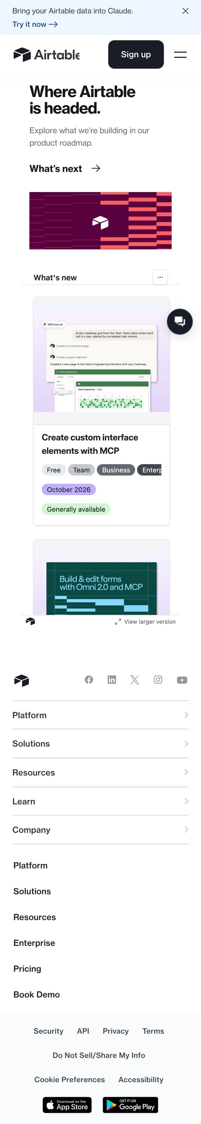 Airtable — Feed