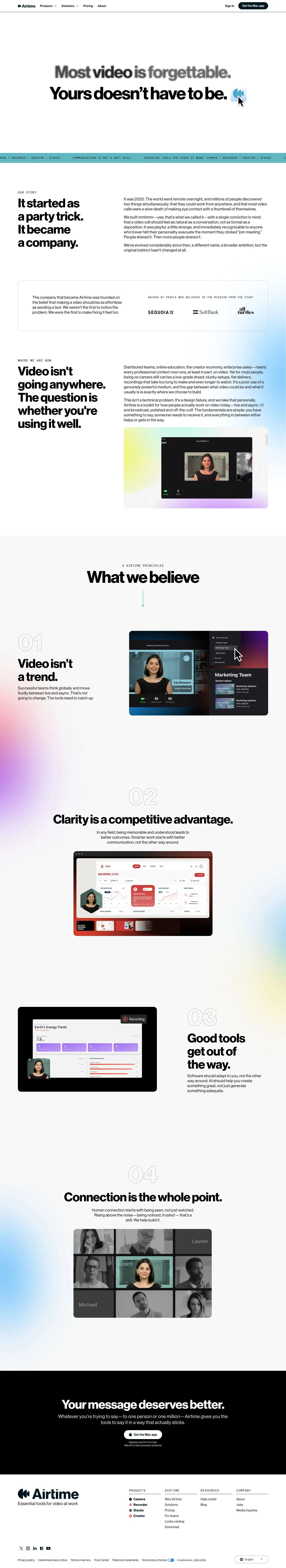 Airtime — About