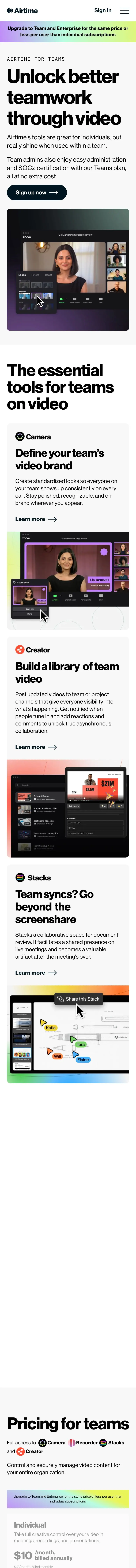 Airtime — Other
