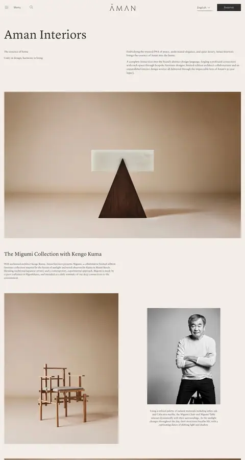 Landing page