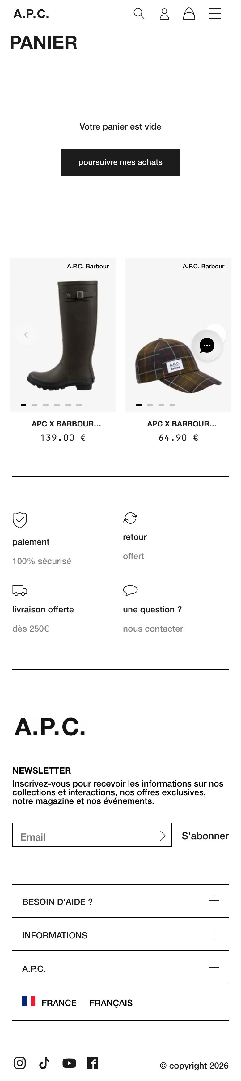 A.P.C. — Savat