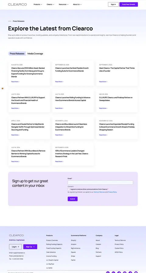 clear.co — News & blog