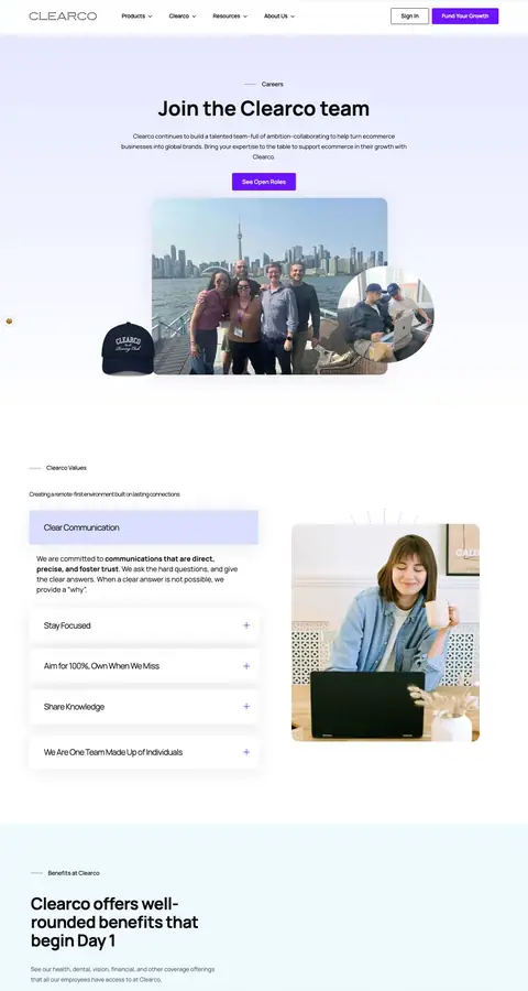 clear.co — Careers