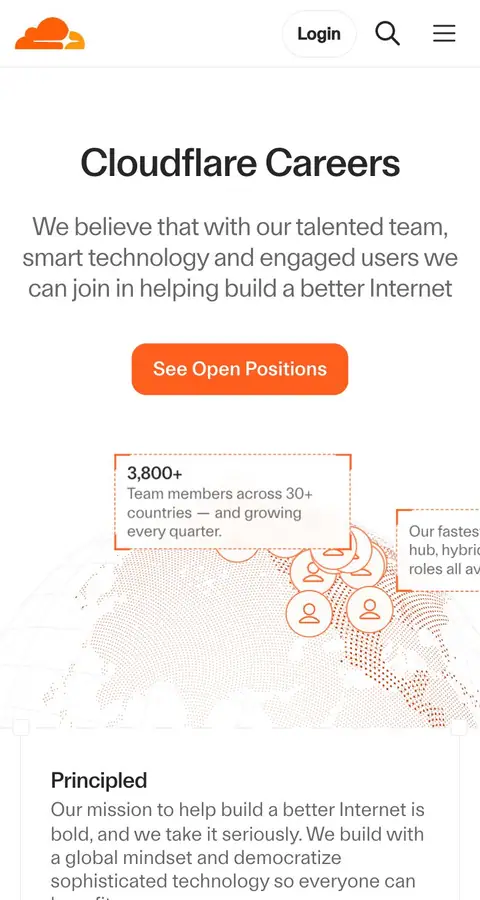 cloudflare.com — Vakansiyalar