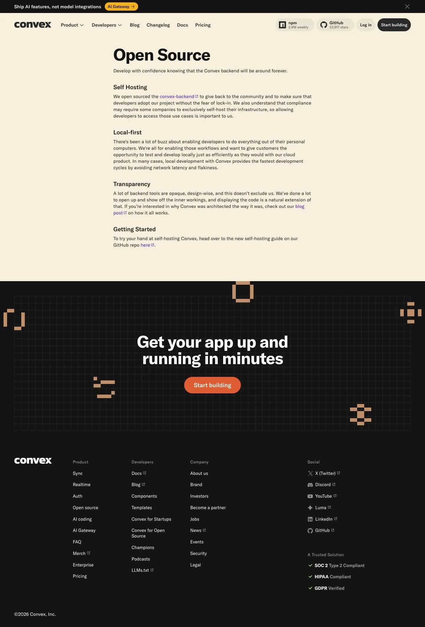 Convex — Article