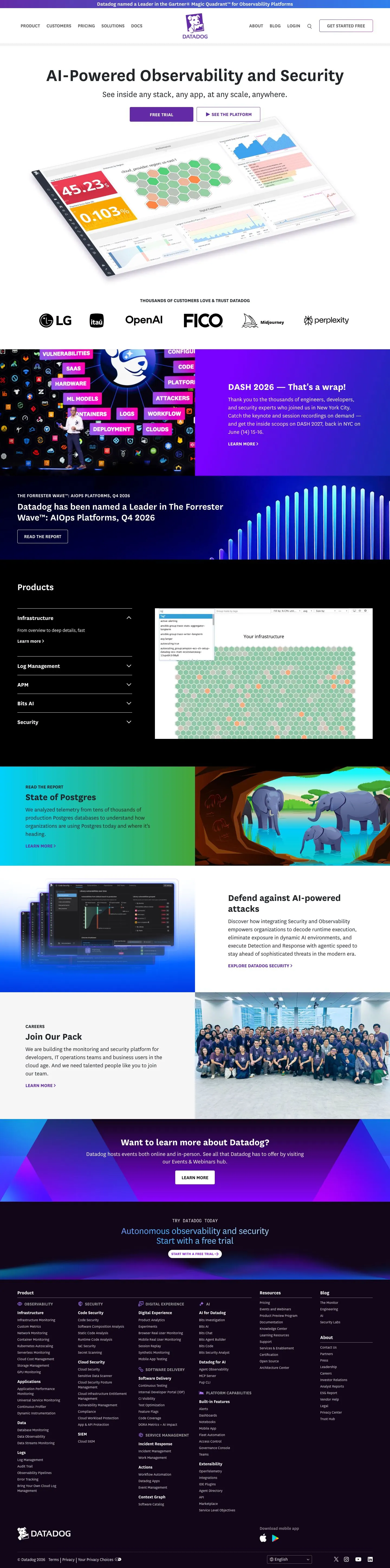 Datadog — Home