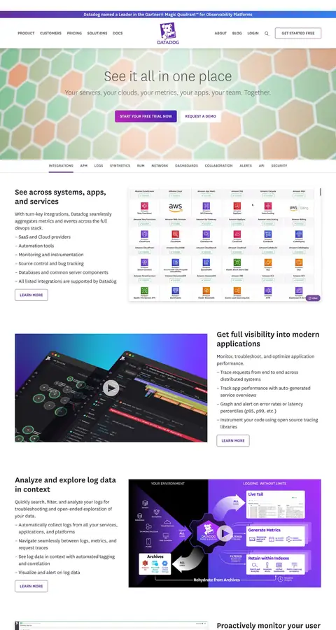 datadoghq.com — Product