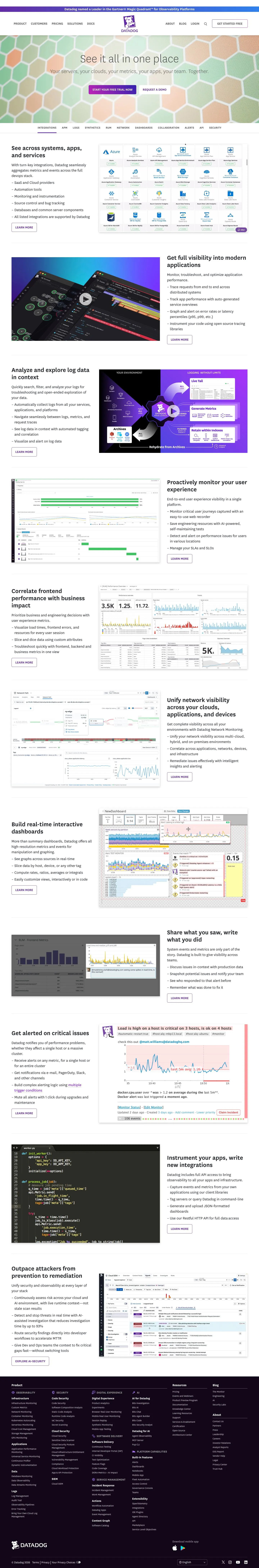Datadog — Home