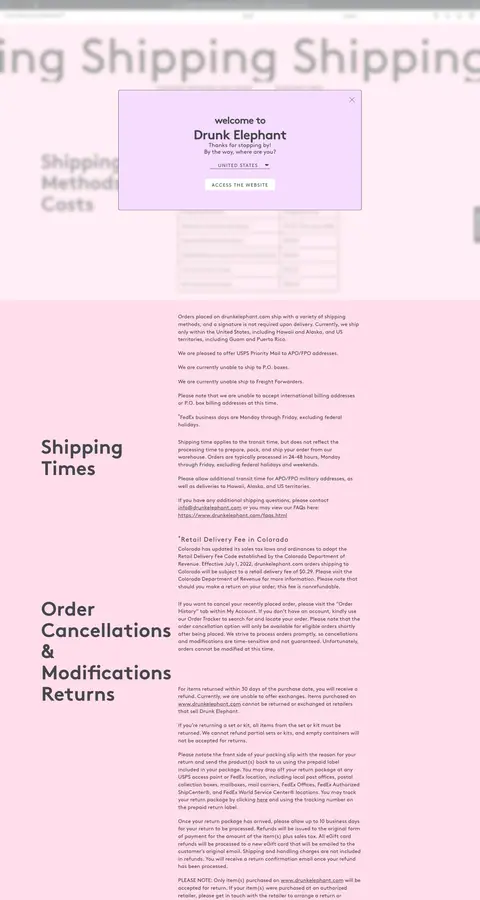 drunkelephant.com — Boshqa