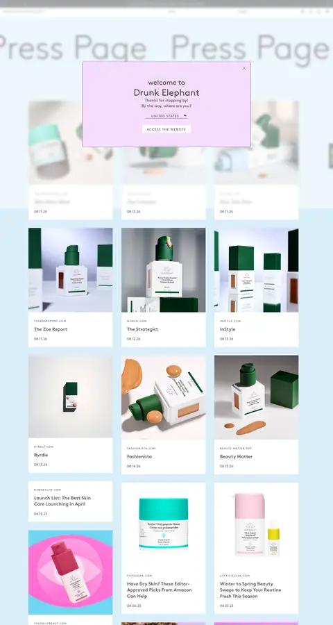 drunkelephant.com — Yangiliklar va blog