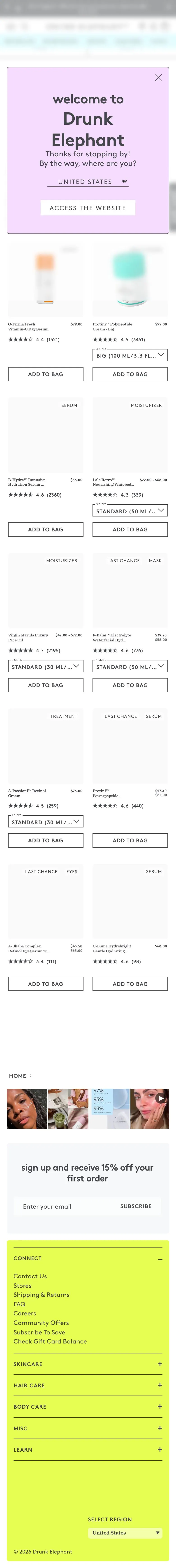 drunkelephant.com — Other